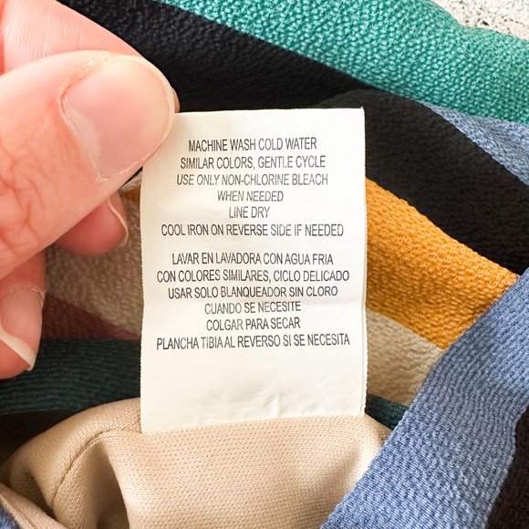 Colorful Striped Romper - Picture 7 of 7